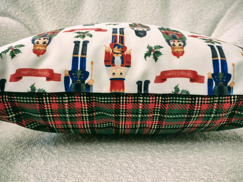 Christmas Check Plaid Velvet - MagnoliaFabric