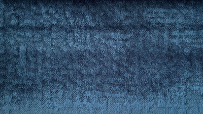 textured navy linen upholstery fabric