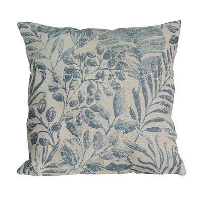 Blue Floral Decorative Cushion 45x45cm+ - MagnoliaFabric