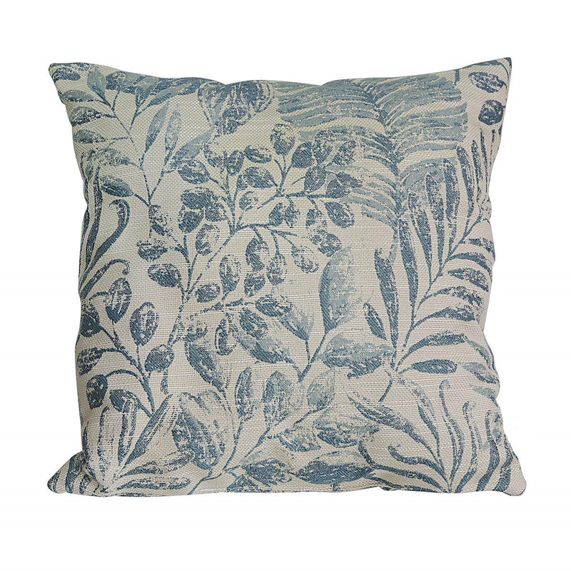 Blue Floral Decorative Cushion 45x45cm+ - MagnoliaFabric