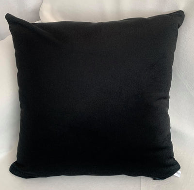 black pillowcase
