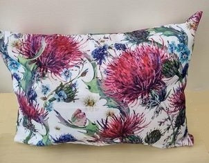 thistle outdoor garden cushion 30x50