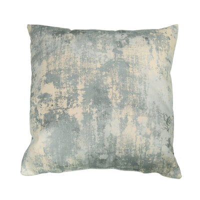 Blue Camouflage Abstract Decorative Velvet Cushion 40x40cm+ - MagnoliaFabric