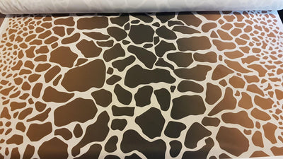 giraffe spots upholstery fabric