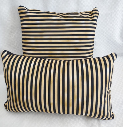 Stripped Set of Two Cushions - MagnoliaFabric