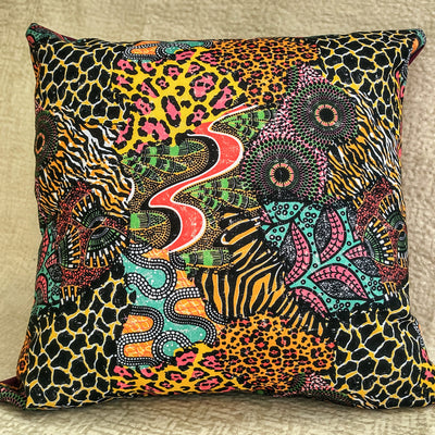 Folk Fun Pillow Cover 40x40cm+ Zippered - MagnoliaFabric