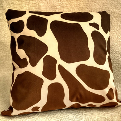 Giraffe Velvet Pillow Cover 40x40cm+ Zippered - MagnoliaFabric