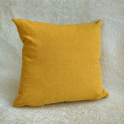 Yellow Flowers Velvet Cushion Cover 45x45cm+ - MagnoliaFabric