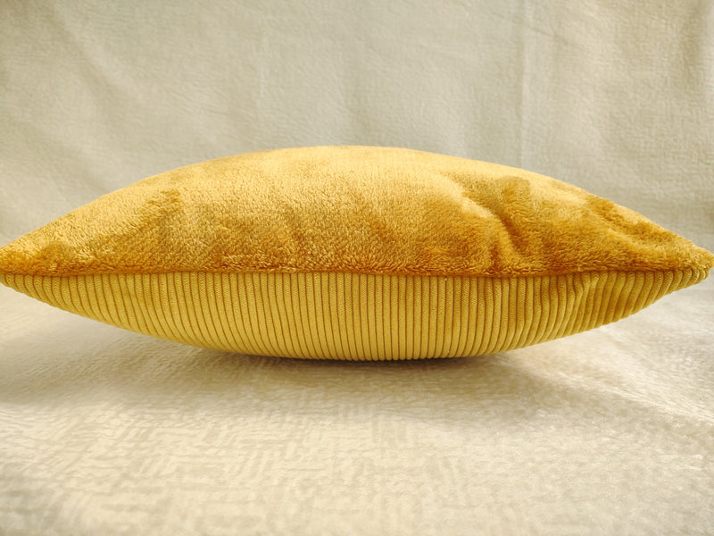 Yellow Plush & Corduroy - MagnoliaFabric