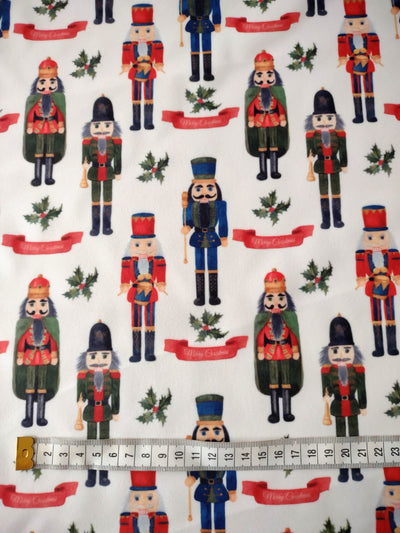 Christmas Soldiers Velvet - MagnoliaFabric