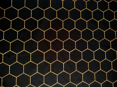 Black Honeycomb - MagnoliaFabric