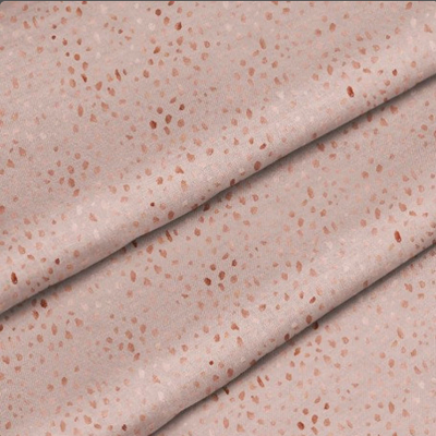 watercolour spots pink velvet fabric