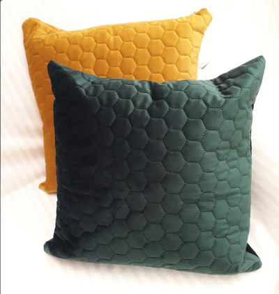 honeycomb velvet luxury pillowcase