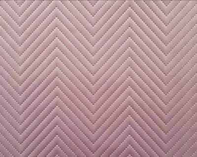 zigzag quilted pink furnishing velvet