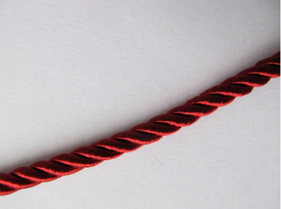 Red Wine Cord 8mm - MagnoliaFabric