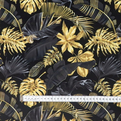 Gold Palm Leaves - MagnoliaFabric