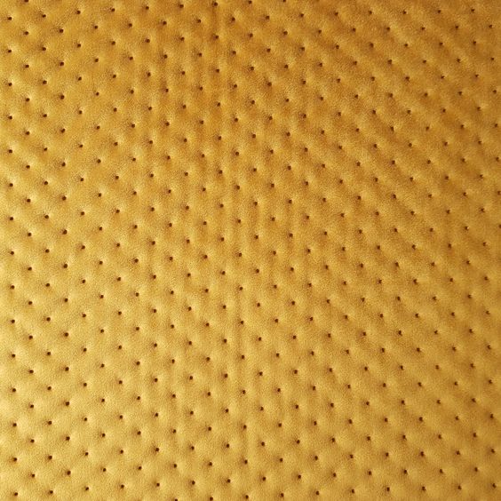 yellow quilted furnishing velvet fabric