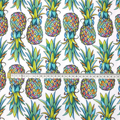 Waterproof Rainbow Pineapples - MagnoliaFabric