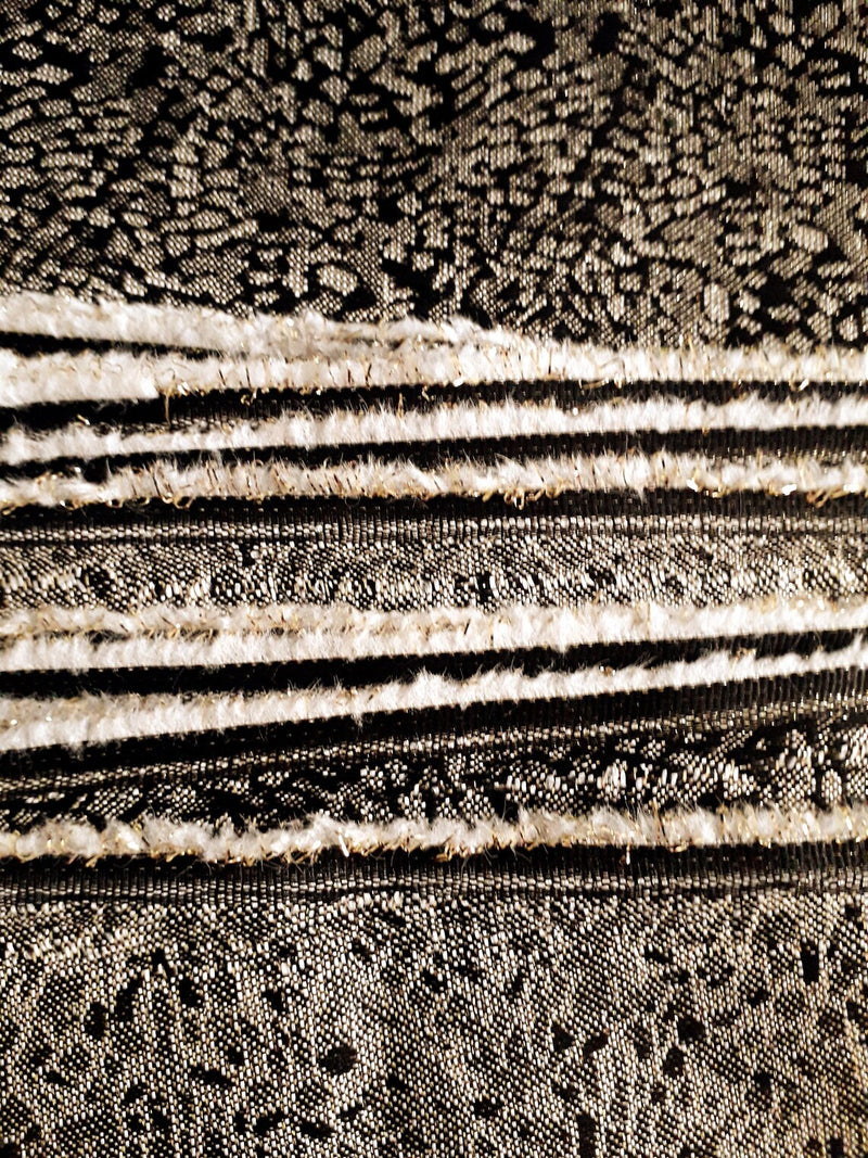 Luxury Gold Metalized Outdoor Fabric - MagnoliaFabric