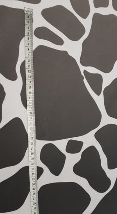 Grey Giraffe Spots - MagnoliaFabric