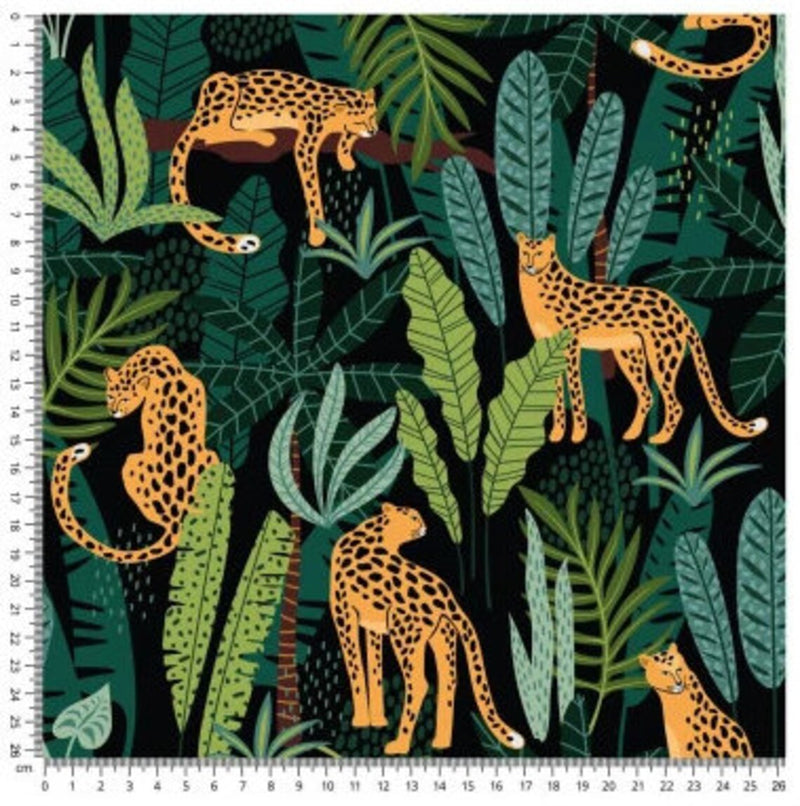 Jungle Leopards - MagnoliaFabric