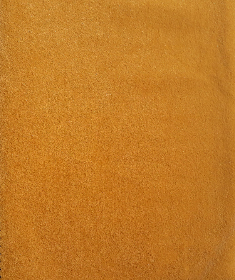 mustard yellow matt upholstery velvet