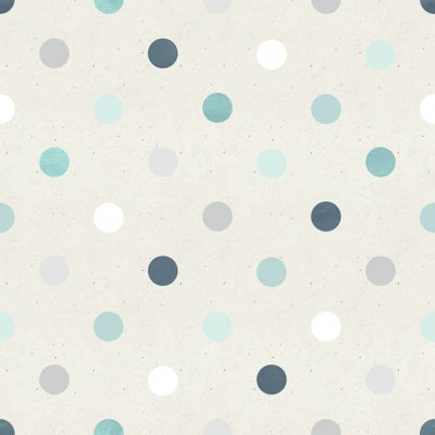 Blue Dots Cotton - MagnoliaFabric